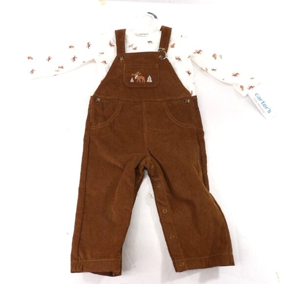 Carter's Other - Carter's Unisex Little Moose Coverall Outfit 18 mo. NWT